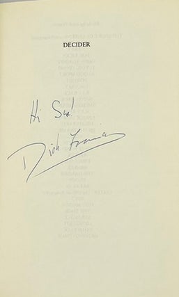 Decider 1st Edition/1st Printing