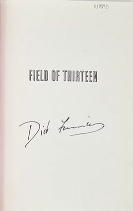 Book #160393 Field of Thirteen 1st Edition/1st Printing. Dick Francis