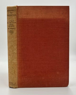 Book #160409 Farewell to Priorsford. Anna Buchan, O. Douglas