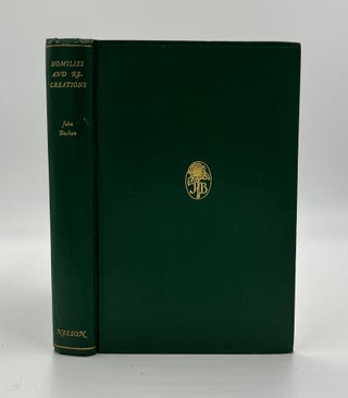 Book #160415 Homilies and Recreations 1st Edition/1st Printing. John Buchan