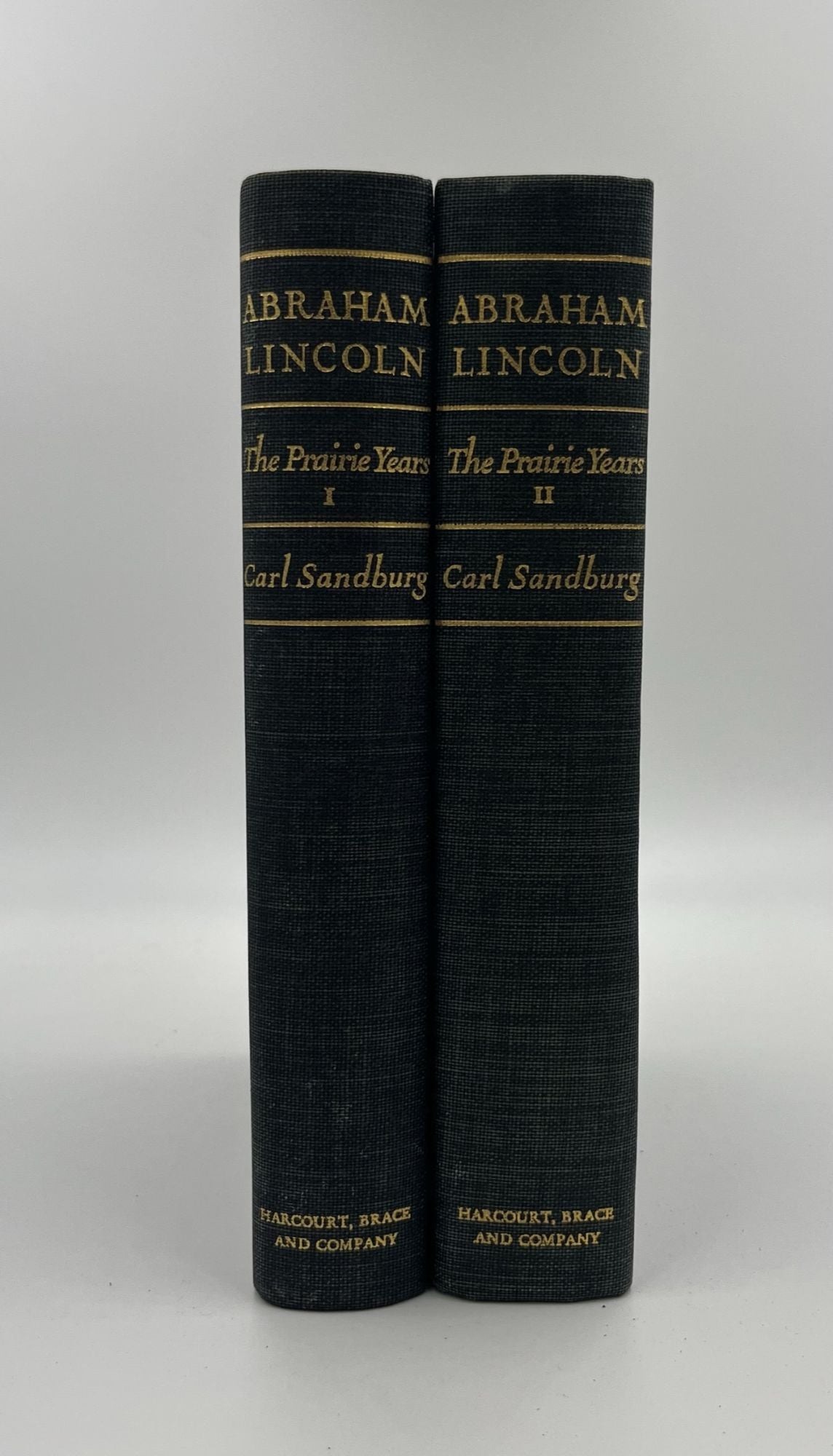 Book #160435 Abraham Lincoln, the Prairie Years - 1st Edition/1st Printing. Carl Sandburg.