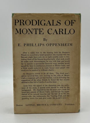 Prodigals of Monte Carlo - 1st Edition/1st Printing