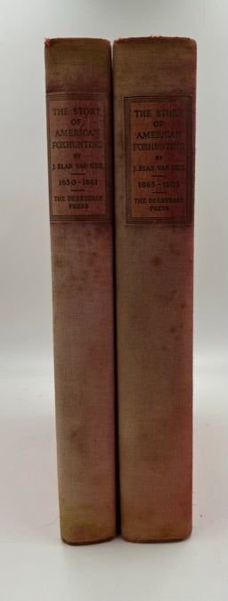 Book #160501 The Story of American Foxhunting - 1st Edition/1st Printing. J. Blan Van Urk.