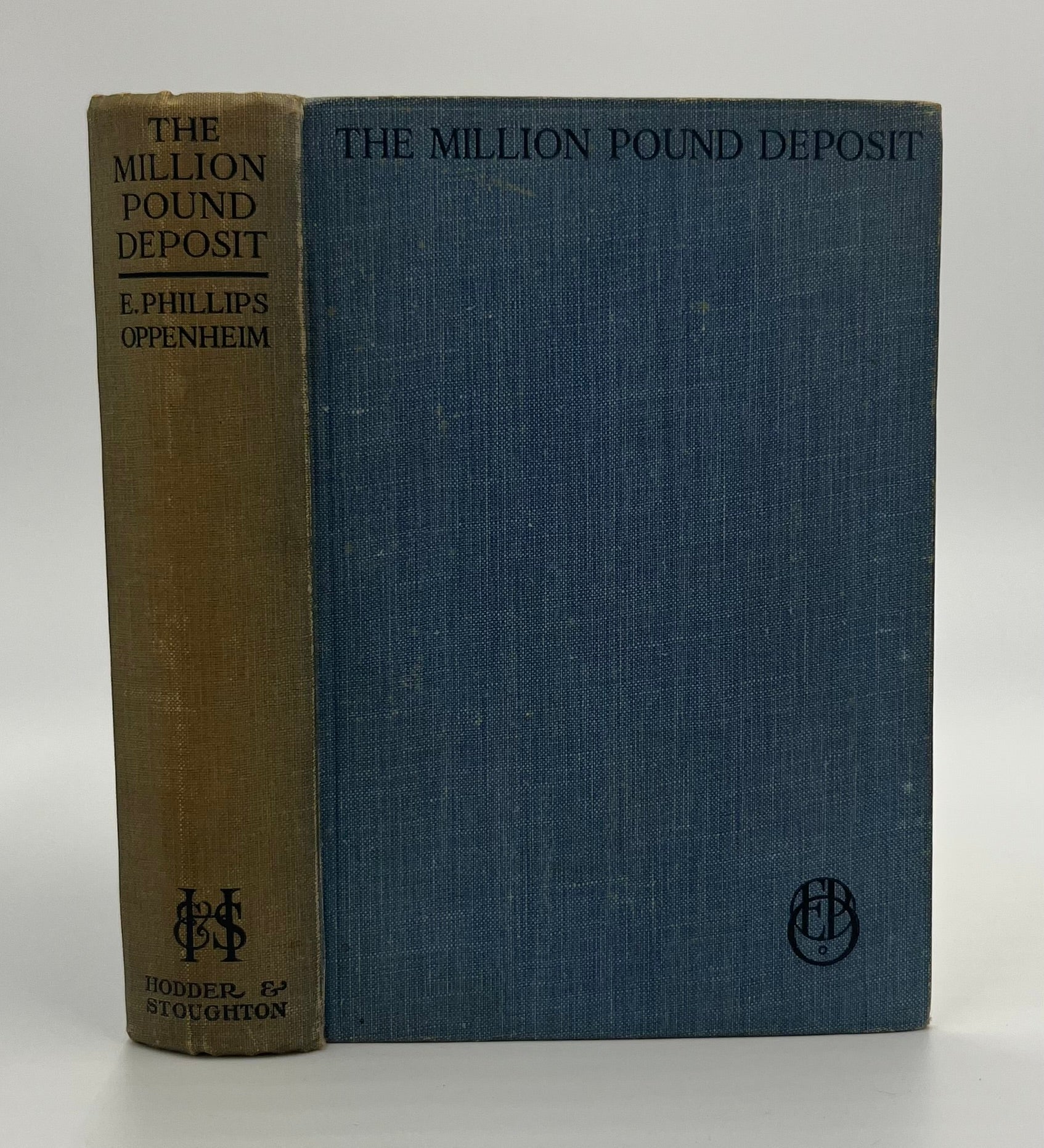 Book #160509 The Million Pound Deposit. E. Phillips Oppenheim.
