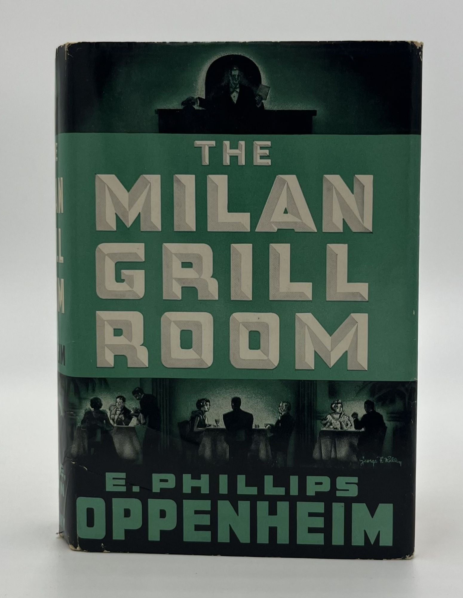 Book #160520 The Milan Grill Room - 1st Edition/1st Printing. E. Phillips Oppenheim.