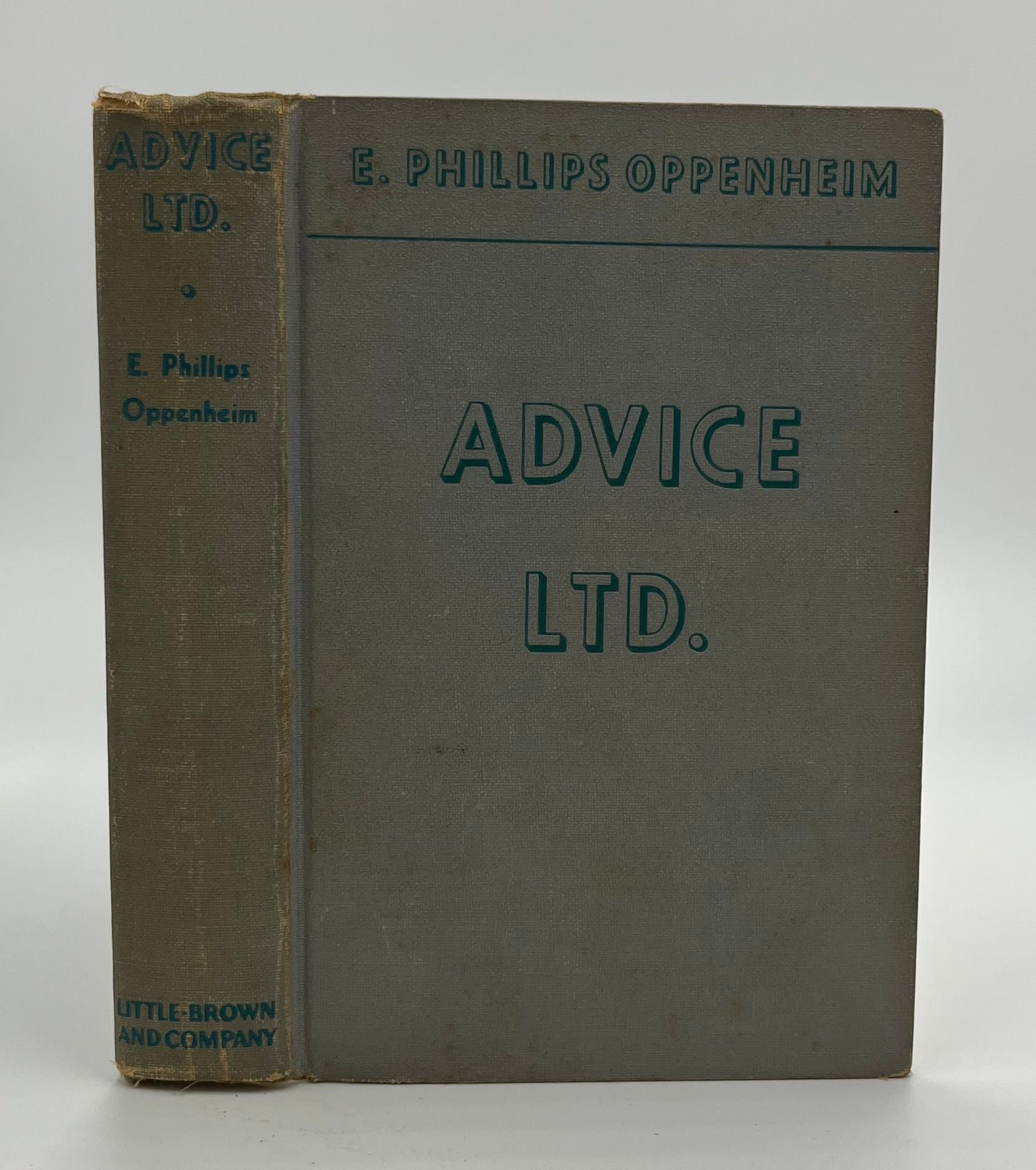 Book #160526 Advice Limited - 1st Edition/1st Printing. E. Phillips Oppenheim.