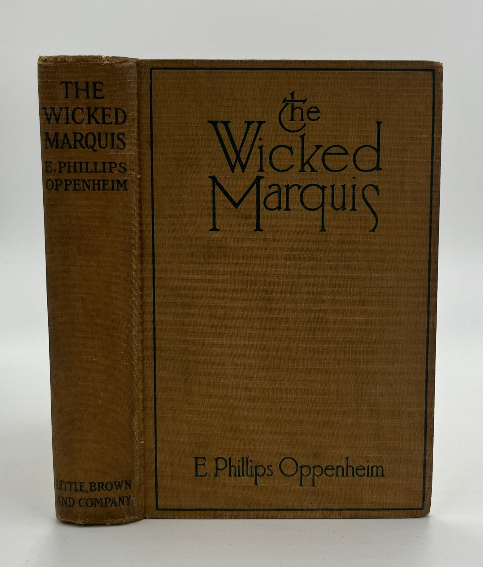 Book #160540 The Wicked Marquis - 1st Edition/1st Printing. E. Phillips Oppenheim.