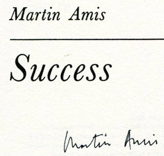 Success - 1st US Edition/1st Printing