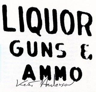 Liquor Guns & Ammo - 1st Edition/1st Printing