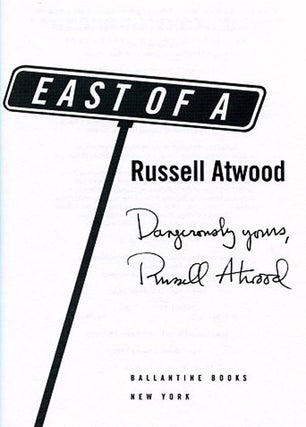 East of A - 1st Edition/1st Printing