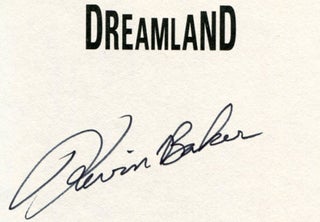 Dreamland - 1st Edition/1st Printing