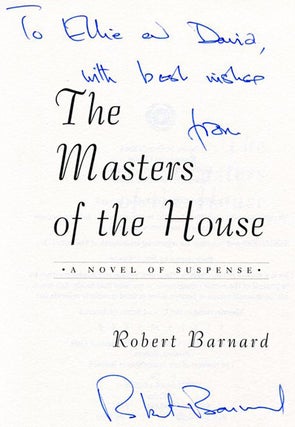 The Masters of the House - 1st Edition/1st Printing