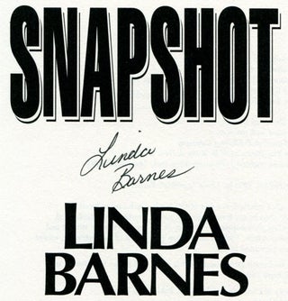 Snapshot - 1st Edition/1st Printing