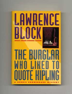 Book #16242 The Burglar Who Liked to Quote Kipling - 1st Edition/1st Printing. Lawrence Block