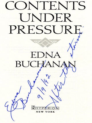 Contents Under Pressure - 1st Edition/1st Printing