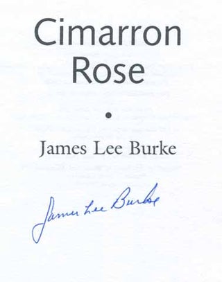 Cimarron Rose - 1st UK Edition/1st Printing
