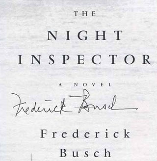 The Night Inspector - 1st Edition/1st Printing