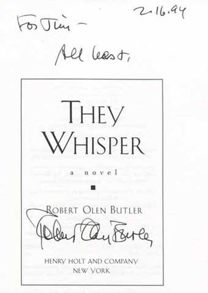 They Whisper - 1st Edition/1st Printing