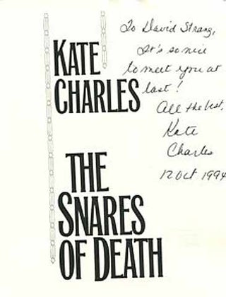 The Snares of Death - 1st US Edition/1st Printing