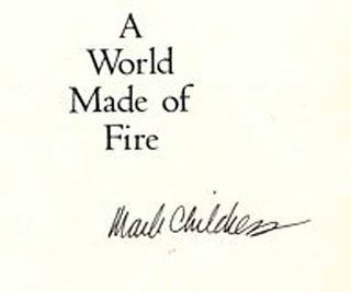 A World Made of Fire - 1st Edition/1st Printing