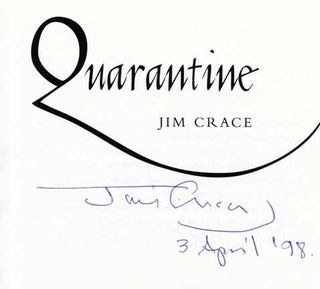 Quarantine - 1st US Edition/1st Printing
