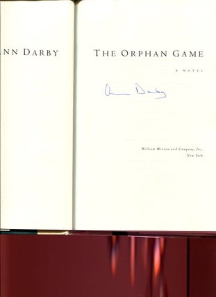 The Orphan Game - 1st Edition/1st Printing