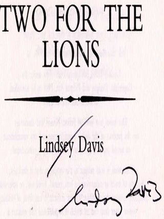 Two for the Lions - 1st Edition/1st Printing