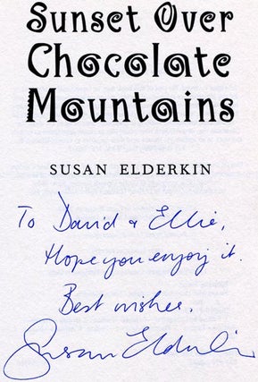 Sunset Over Chocolate Mountains - 1st Edition/1st Printing