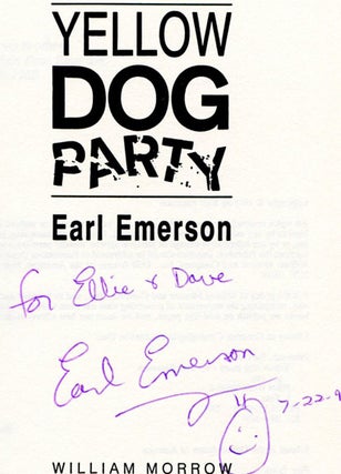 Yellow Dog Party - 1st Edition/1st Printing