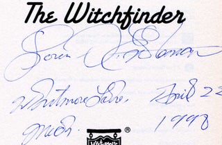 The Witchfinder - 1st Edition/1st Printing