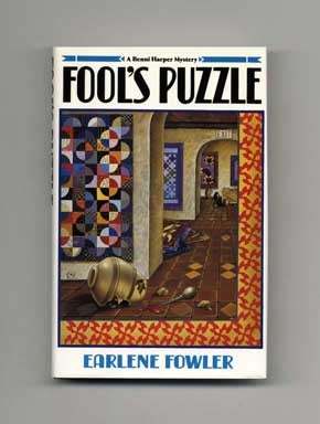 Book #16750 Fool's Puzzle - 1st Edition/1st Printing. Earlene Fowler