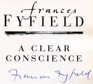 A Clear Conscience - 1st Edition/1st Printing