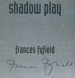 Shadow Play - 1st US Edition/1st Printing
