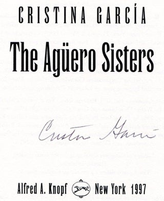 The Agüero Sisters - 1st Edition/1st Printing