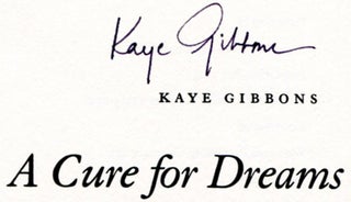 A Cure for Dreams - 1st Edition/1st Printing