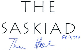 The Saskiad - 1st Edition/1st Printing
