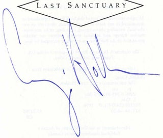 The Last Sanctuary - 1st Edition/1st Printing
