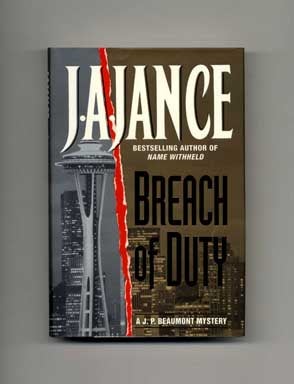 Book #17120 Breach of Duty - 1st Edition/1st Printing. J. A. Jance