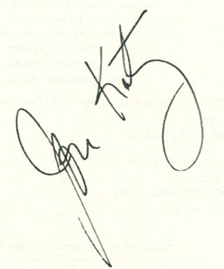 Sign Off - 1st Edition/1st Printing