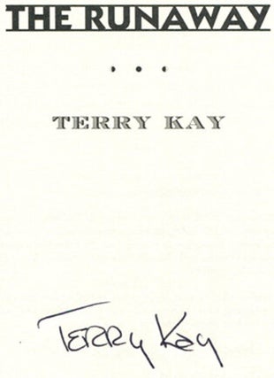The Runaway - 1st Edition/1st Printing