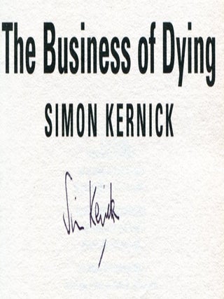 The Business of Dying - 1st Edition/1st Printing