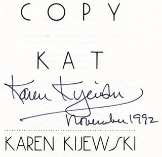 Copy Kat - 1st Edition/1st Printing