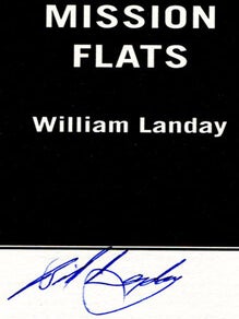 Mission Flats - 1st Edition/1st Printing