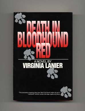 Book #17254 Death in Bloodhound Red - 1st Edition/1st Printing. Virginia Lanier