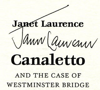 Canaletto and the Case of the Westminster Bridge - 1st Edition/1st Printing