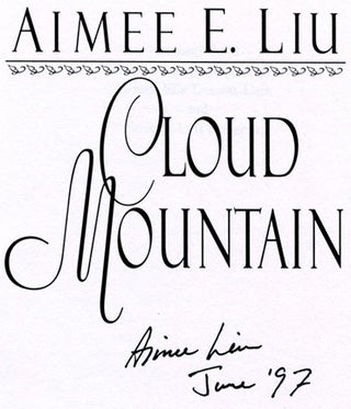 Cloud Mountain - 1st Edition/1st Printing