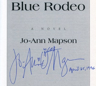 Blue Rodeo - 1st Edition/1st Printing
