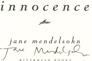 Innocence - 1st Edition/1st Printing