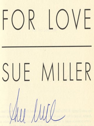 For Love - 1st Edition/1st Printing