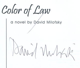 Color of Law - 1st Edition/1st Printing